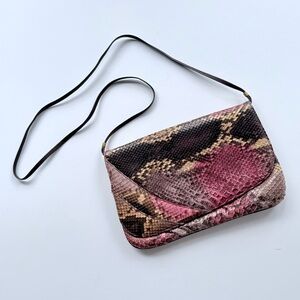 Vintage 1970s-80s Python Snakeskin Bags by Supreme / Leather Goods Shoulder Bag